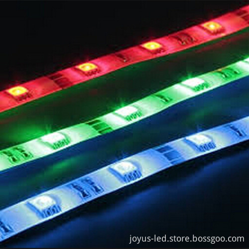 12v 5m length rgb 5050 led strip with mini controller customized